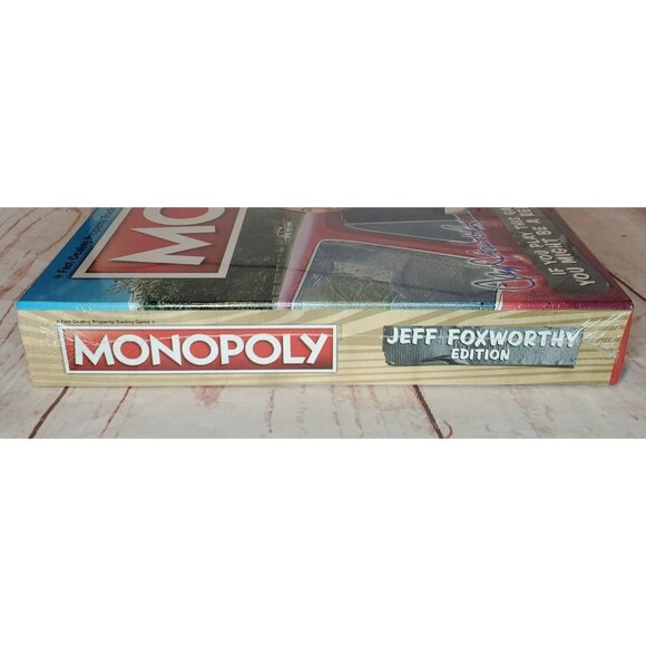 Hasbro Monopoly Jeff Foxworthy Edition Board Game Featuring Redneck Humor - Picture 5 of 12